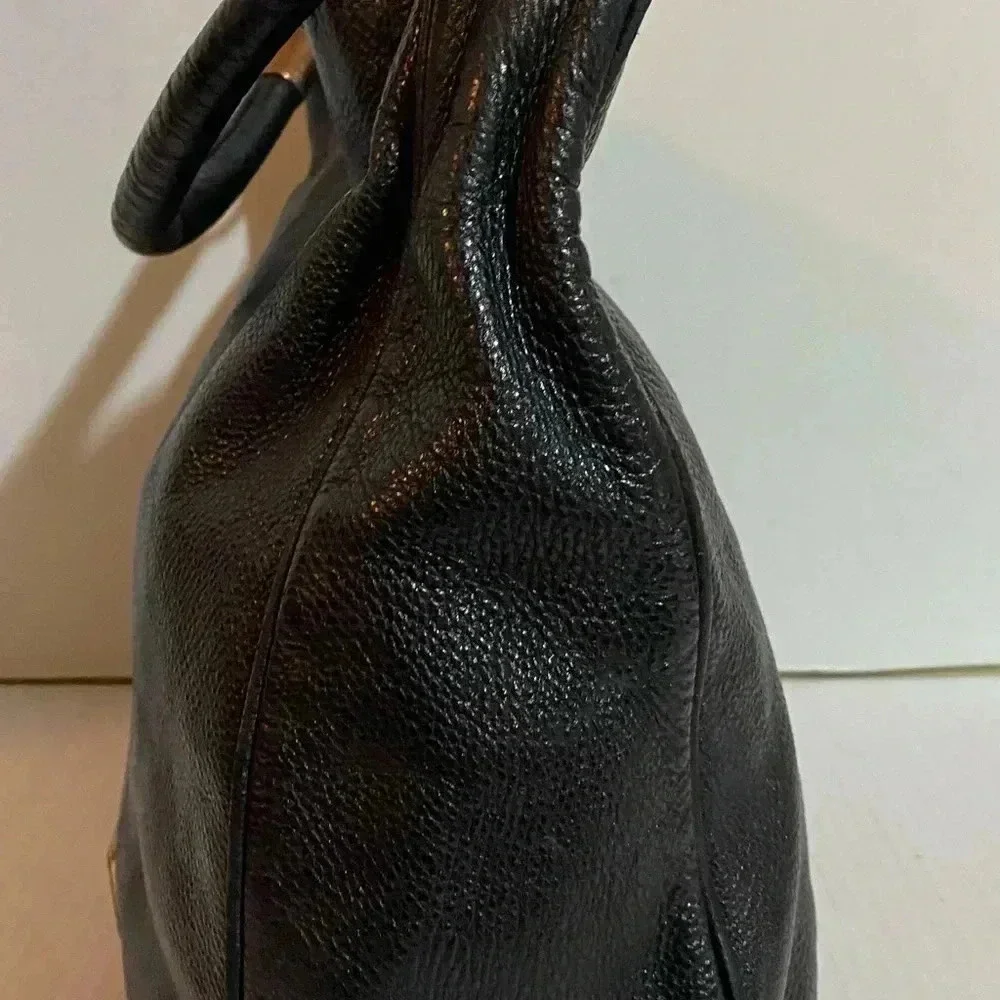 Marc By Marc Jacob’s black leather satchel handbag